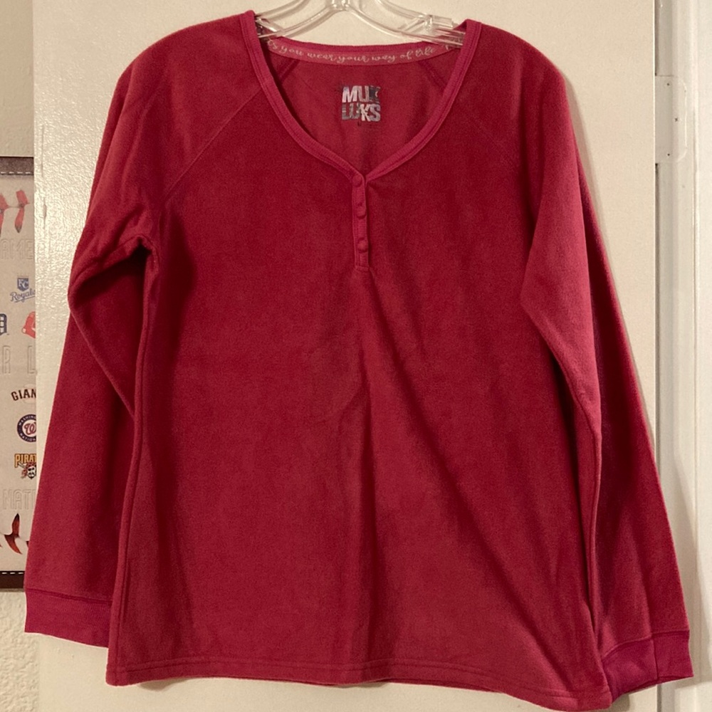 Muk Luks - Long-Sleeve Sleep Shirt (NWT)